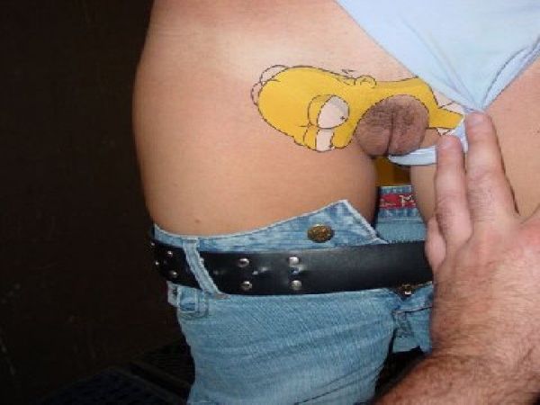 Showing porn images for pussy homer simpson vagina tattoo porn