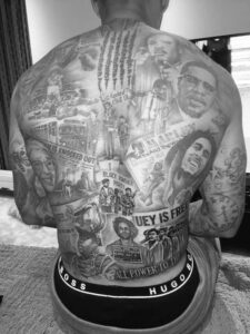 That’s a lot of tattoos