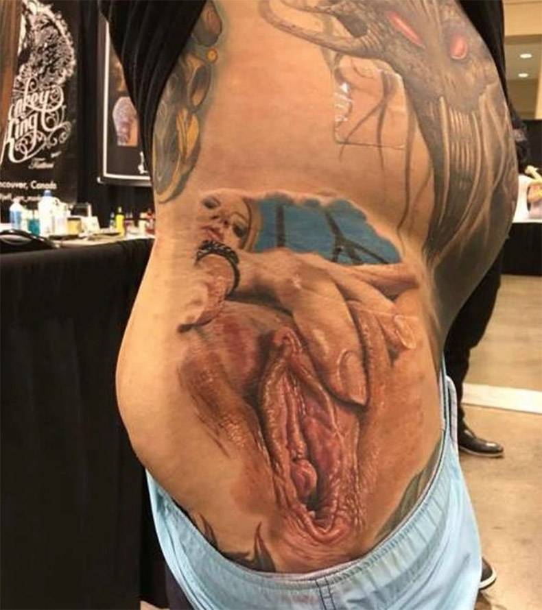Scary Vagina Tattoos.